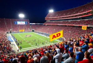 Crowd at the Tony the Tiger Sun Bowl in El Paso