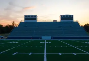 An empty football stadium representing UTEP football program issues.