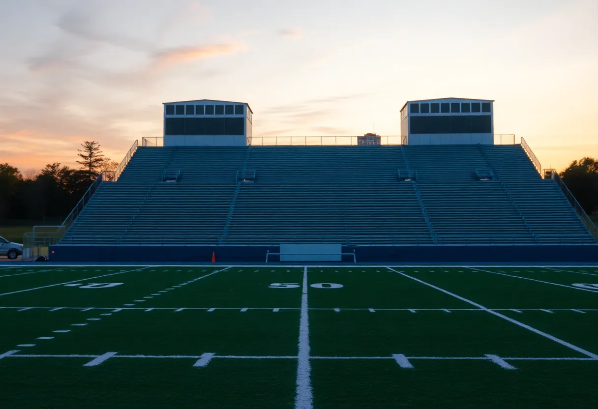 An empty football stadium representing UTEP football program issues.