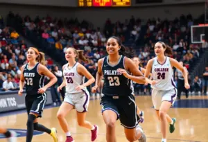 Missouri State Lady Bears competing against UTEP