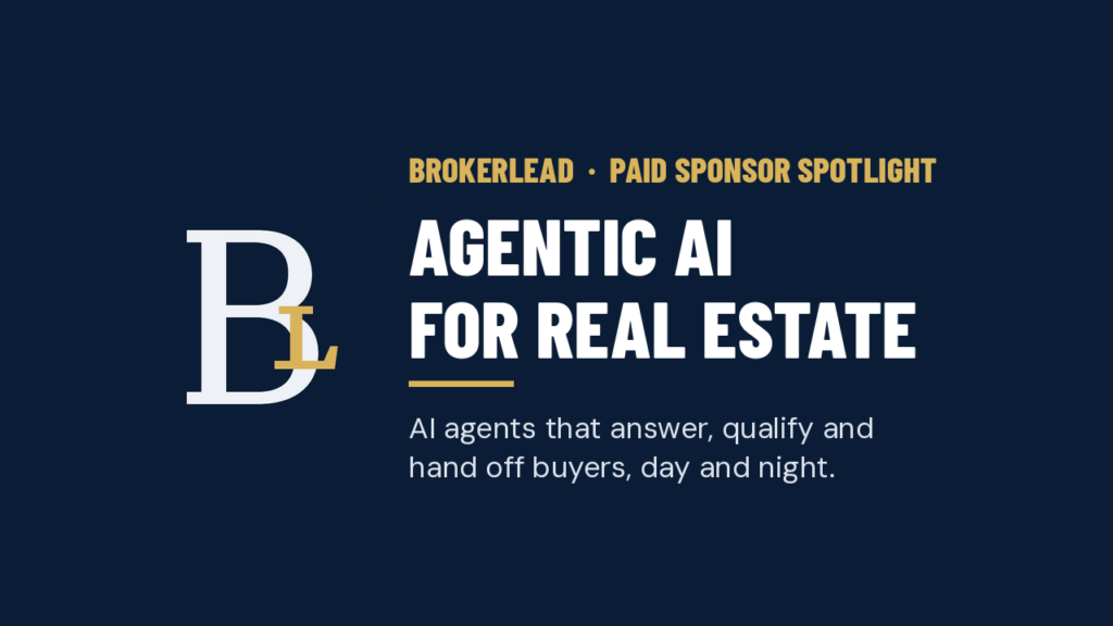 BrokerLEAD agentic AI for real estate, paid sponsor of this HEREEl Paso Real Estate Spotlight